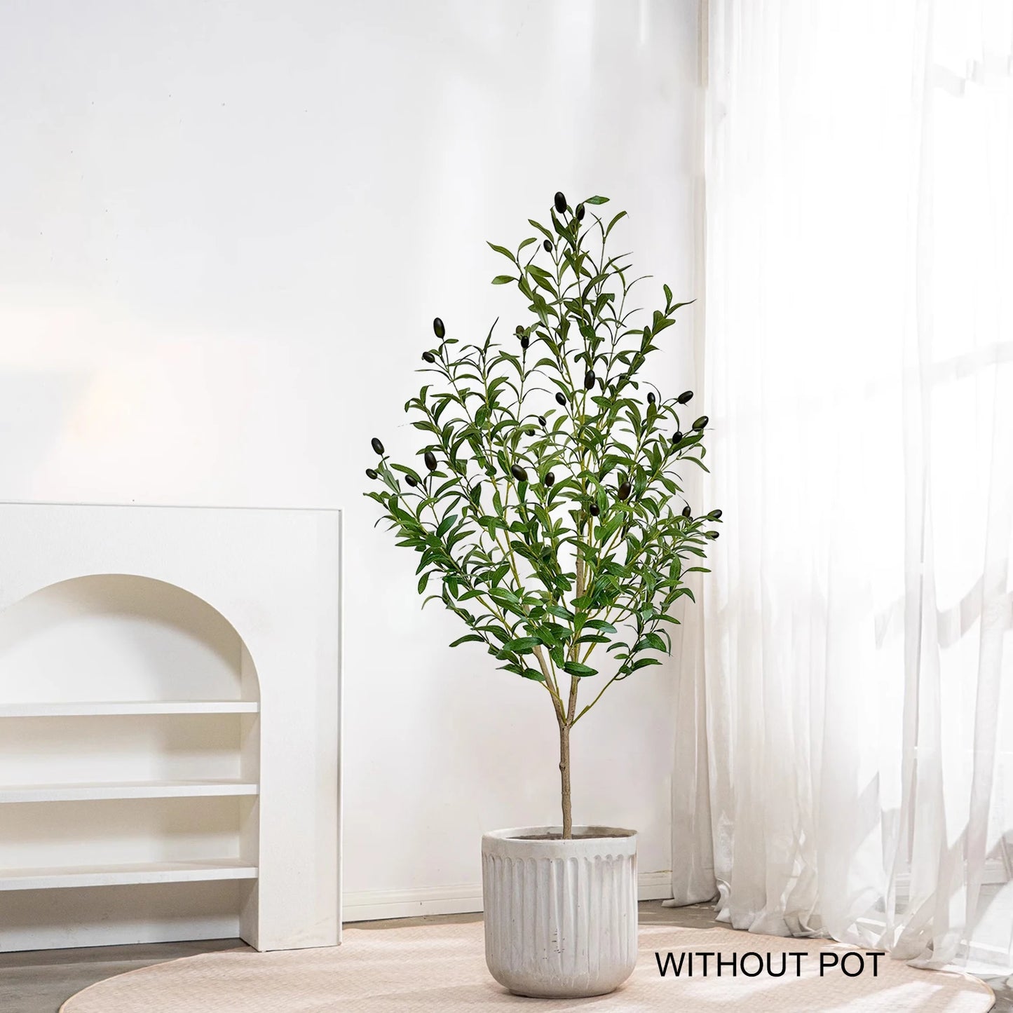 140CM Faux Olive Plant - Lifelike Indoor Home Decoration