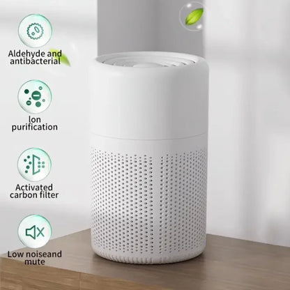 HEPA Air Purifier: Home & Office Deodorizer with Scented Insert