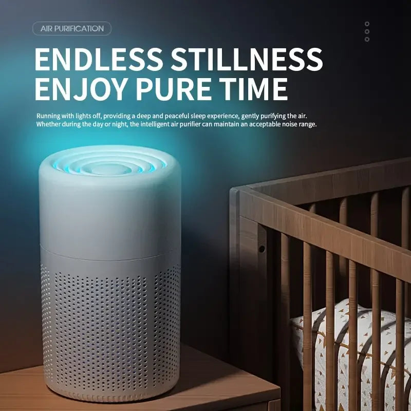 HEPA Air Purifier: Home & Office Deodorizer with Scented Insert