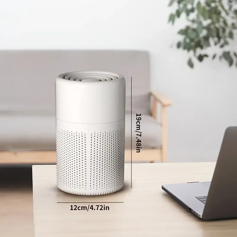 HEPA Air Purifier: Home & Office Deodorizer with Scented Insert