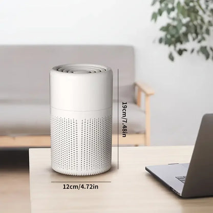 HEPA Air Purifier: Home & Office Deodorizer with Scented Insert
