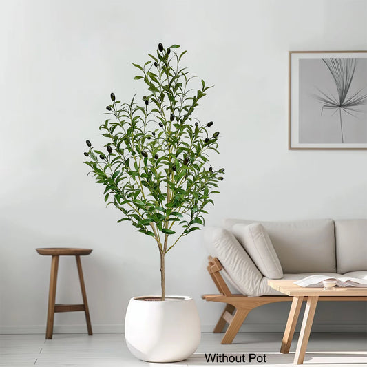 140CM Faux Olive Plant - Lifelike Indoor Home Decoration